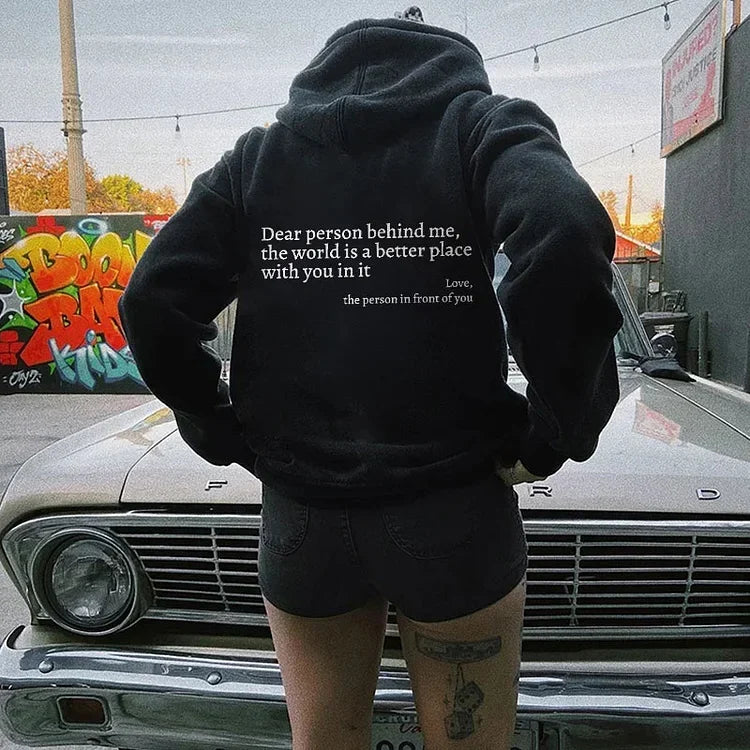 "Dear Person Behind Me" Sweatshirt VIP Members